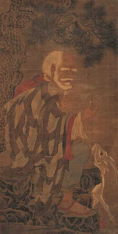 佚名 人物 立轴